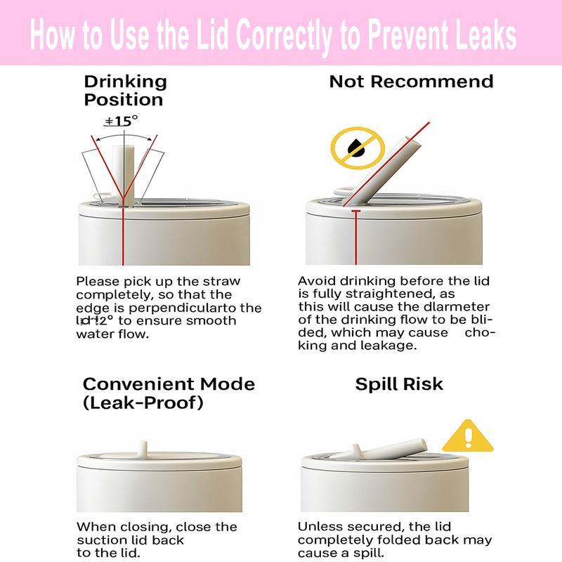 2026Year 40oz Large Capacity Stainless Travel Mug,1 Count Portable Vacuum Insulated Water Bottle with Handle & Foldable Straw,Drinking Cup for Home Office Outdoor Camping,Drinkware,Car,Vacuum Insulated Tumbler stainless steel,Cold Drink Cup for Summer