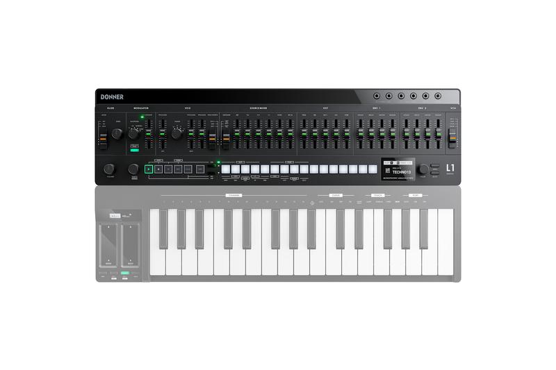 Donner KB-32M Keyboard Matching with Essential L1 Monophonic Analog Synthesizer Donner KB-32M Keyboard Matching with Essential L1 Monophonic Analog Synthesizer