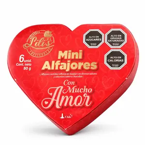 Mini alfajores surtidos artesanales 6 unidades - Lilis