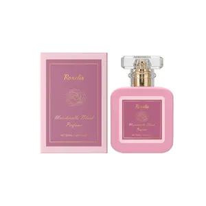 Marshmallow Blush Perfume For Women, Eau de Parfum - 50 ML (1.7 OZ) Romantic & Sweet Arabian Perfume - A Captivating Scent wrapped in Pink Bottle