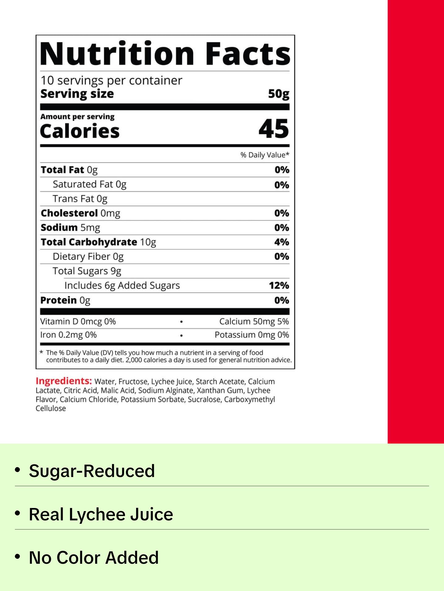 Lychee Popping Pearls