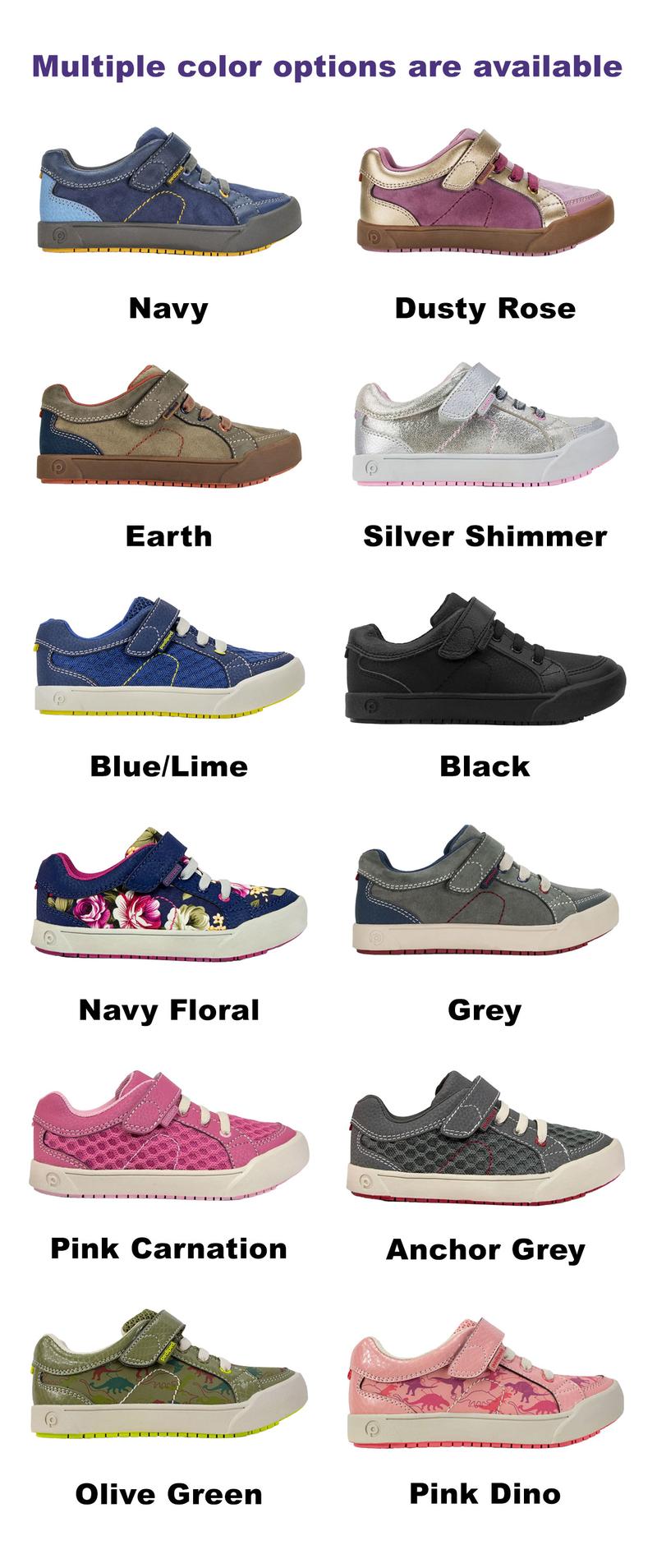 PEDIPED Dani Originals Lavender  Comfort Durability Style for Growing Feet Secure Fit Flexible Support Active Lifestyle Grip 'n' Go Flex EU19-EU33