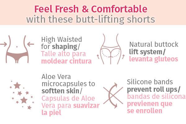 5012 Lifting & Butt Shaper Short Fajas Melibelt