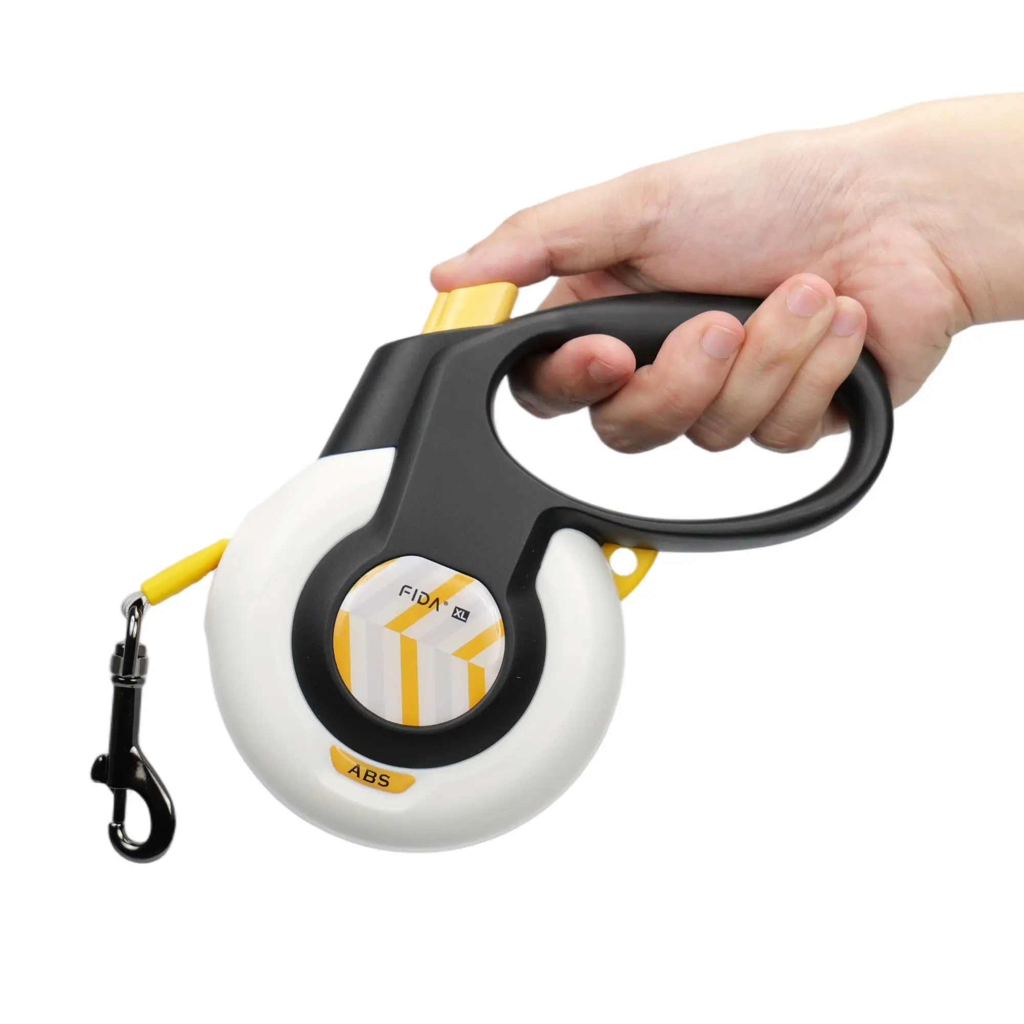 Fida AutoBrake Retractable Dog Leash, 16FT Heavy Duty No Pull Leash for Medium & Large Dogs, Automatic Brake, Tangle-Free, One-Hand Control, Soft Grip