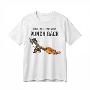 Punch Monkey Cowboy Cowgirl Love Tee, Animal Western Graphic Shirt - scs16906