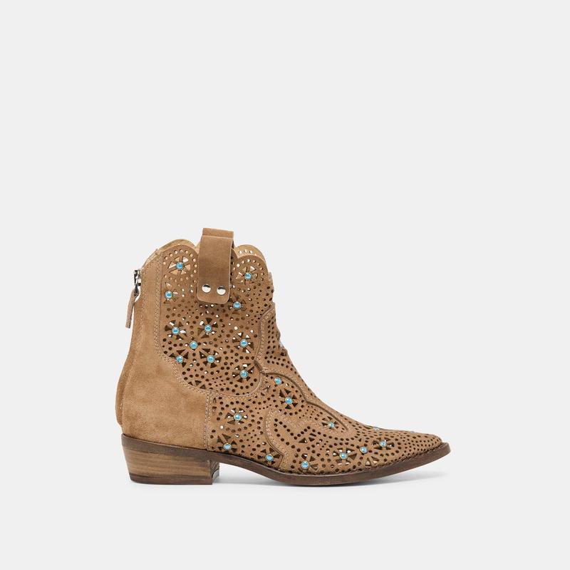 Dolce Vita OAKLY BOOTIES MUSHROOM SUEDE
