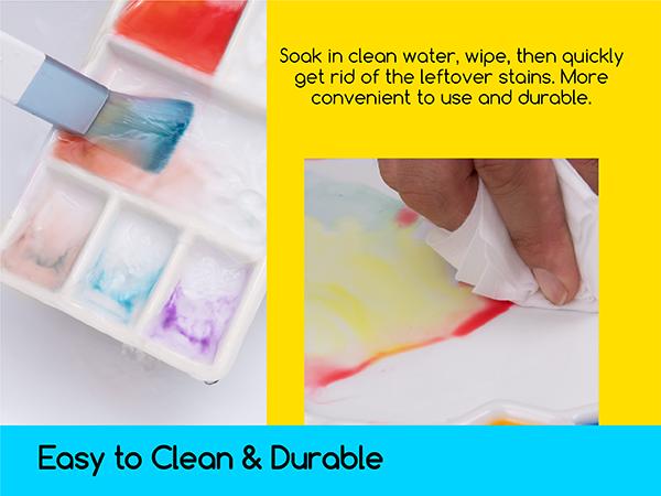 MEEDEN 9-Well News Ceramic Rectangle Artist Paint Palette for Watercolor Gouache Acrylic Oil Painting, 6-4/5 by 3-1/3-Inch MEEDEN 9-Well News Ceramic Rectangle Artist Paint Palette for Watercolor Gouache Acrylic Oil Painting, 6-4/5 by 3-1/3-Inch