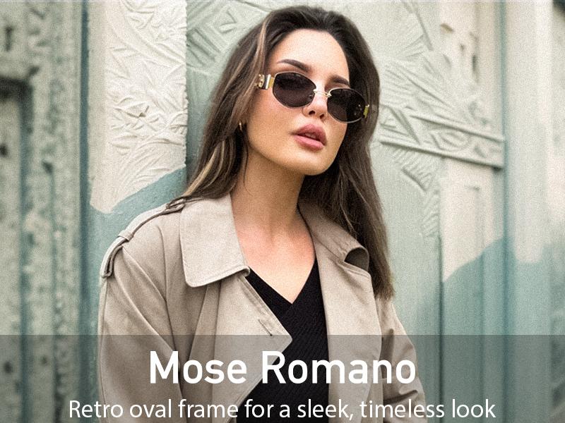 High-Quality Fashion Polarized Sunglasses Trendy Beach Eyewear for Women | Oval Gold Frame + Black-Brown Gradient Lenses | Stylish for Daily, Travel & Party - SM0101 High-Quality Fashion Polarized Sunglasses Trendy Beach Eyewear for Women | Oval Gold Frame + Black-Brown Gradient Lenses | Stylish for Daily, Travel & Party - SM0101