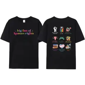 Human Rights Themed Hoodie Sweatshirt and Washed Cotton T-shirt for Advocates