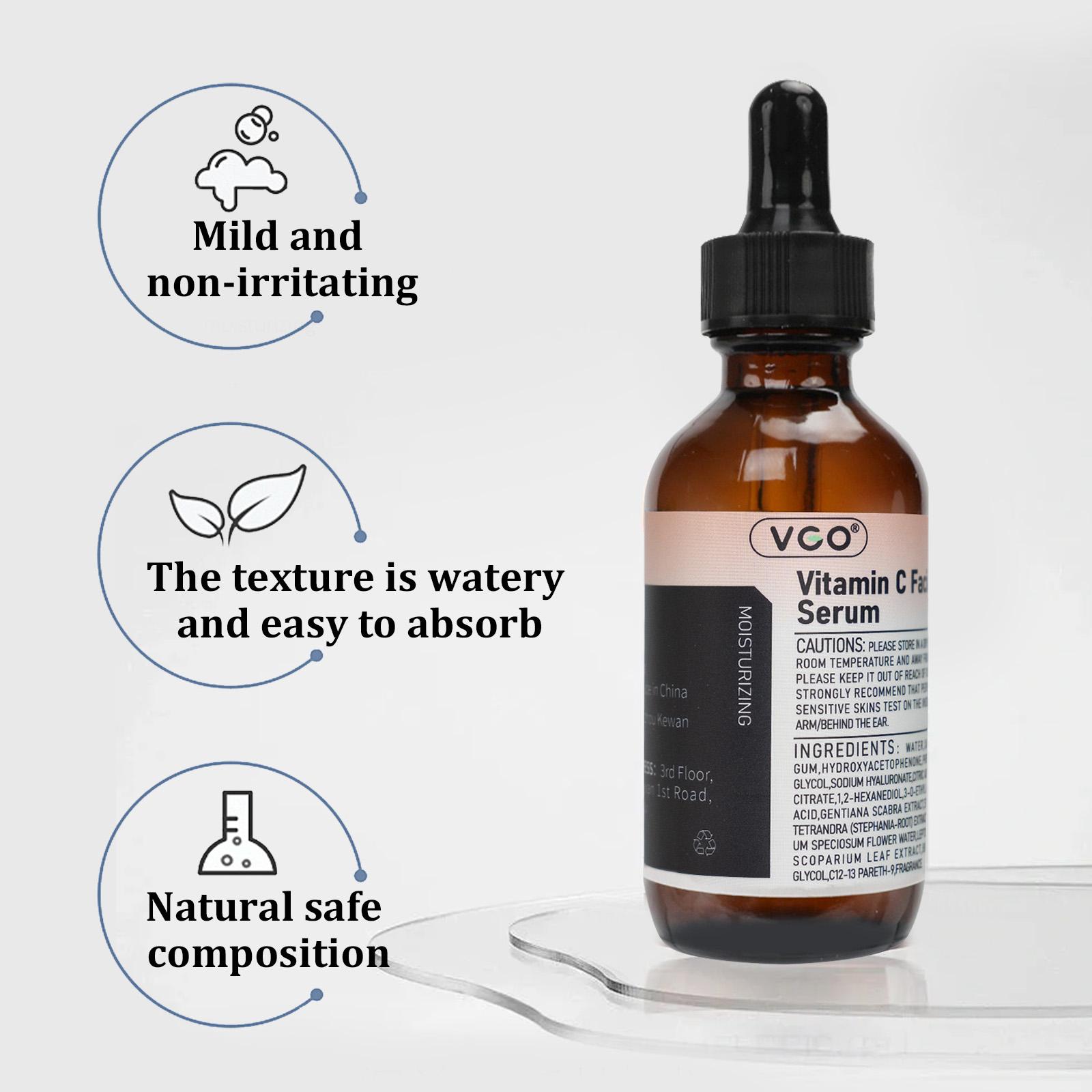 VGO-Vitamin C Serum, Moisturizer, and Facial Cleanser Set Cleansing Moisturizing Suitable for sensitive skin-Live Skincare Radiance -B VGO-Vitamin C Serum, Moisturizer, and Facial Cleanser Set Cleansing Moisturizing Suitable for sensitive skin-Live Skincare Radiance -B