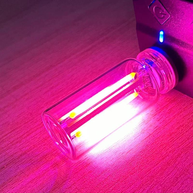 Car USB Night Light Touch Dimmable LED Filament Lamp Portable Lighting Plug and Play Decorative Atmosphere Light for Car Bedroom