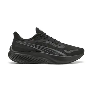 PUMA Mens Pounce Lite Lace Up Sneakers Shoes Casual - Black