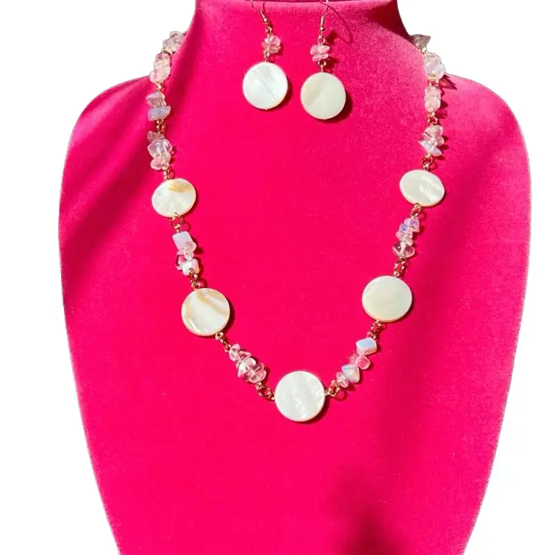 Casual, White Jewelry Set