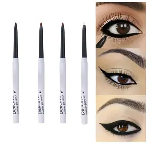 Eyeliner pen, non-fading, luxury black coffee eyeliner pen, makeup, stain-resistant, water-resistant, long-lasting , makeup, back-to-school eyeliner makeup, essential for makeup