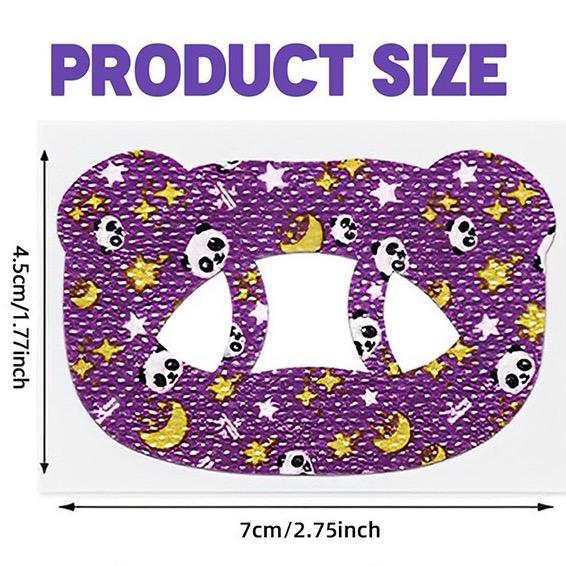 Breathable Sleep Mouth Tape Strips 30pcs/Box | Gentle Night Tape to Encourage Nose Breathing & Quiet Sleep