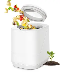 4L Electric Composter for Kitchen, Smart Countertop Compost Bin, Odorless | Low Noise | Auto-Cleaning | Turn Food Waste into Fertilizer Composter Home Indoor Fertilizer Machine