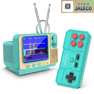 Retro Handheld Game Console - GV300S 42 JALECO+168 Classic Games Mini TV Style with 3.0 Inch IPS Screen, Save Search, Support 2-Player & Dual Console Type-C Link