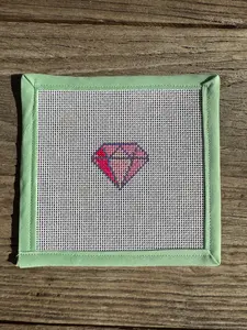 Pink Diamond Canvas