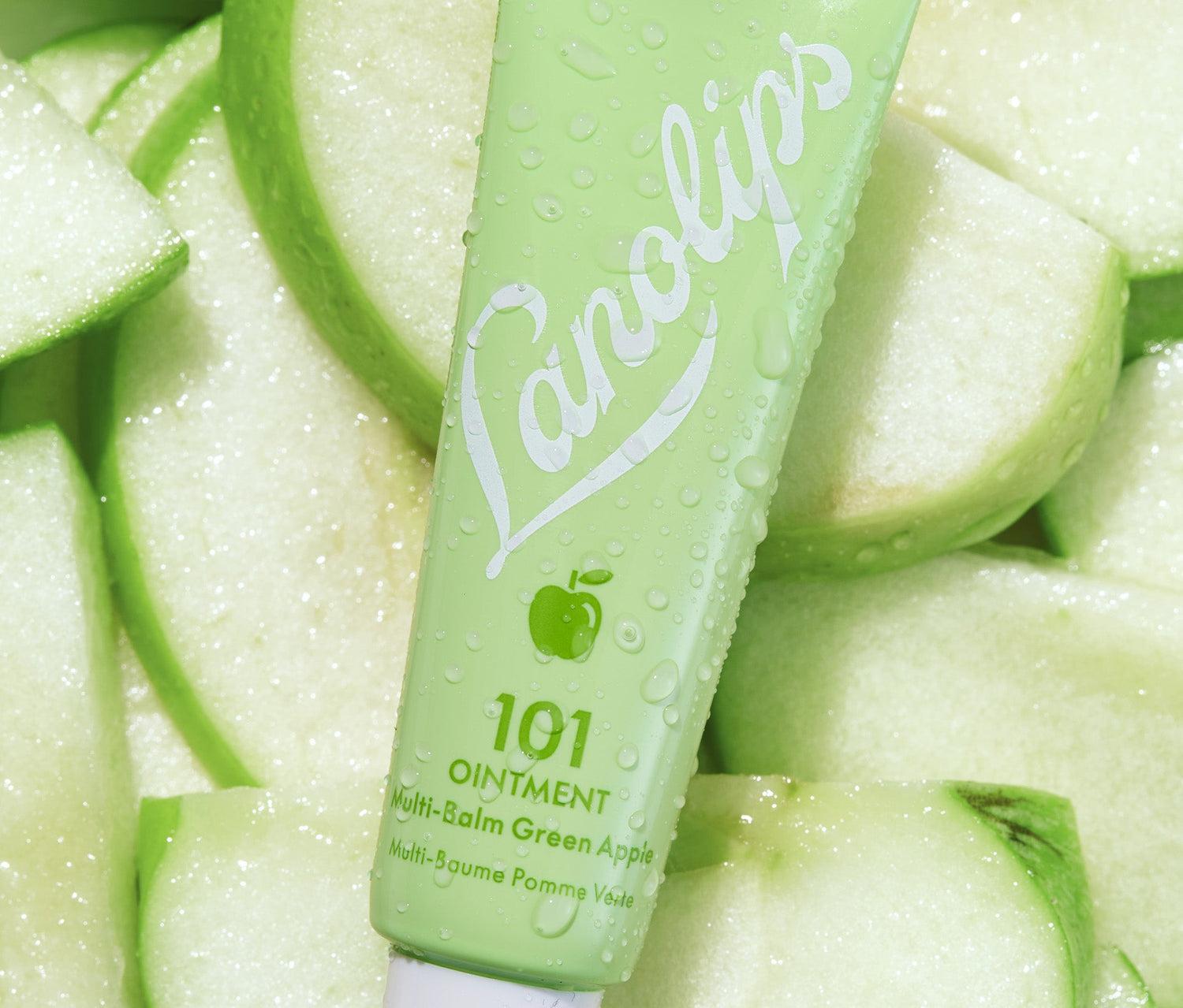 101 Ointment Multi-Purpose Balm Green Apple 100% Natural Hydrating Lip & Skin Balm with Lanolin & Vitamin E