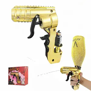 Halloween Champagne Gun Shooter, Liquor Gun Beer Gun Shooter Drink Gun Shooter for Party, Bubbly Blaster Beverage Blaster Gun Alcohol Shot Gun for Weddings, Birthdays, Clubs Gift
