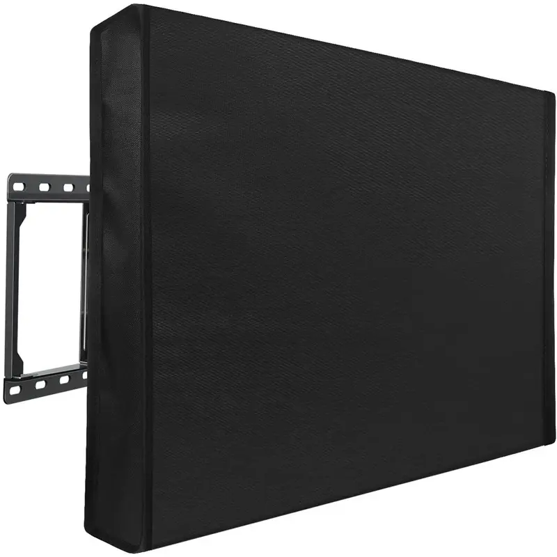 Oxford Cloth TV Screen Cover, Outdoor Courtyard High-Density Oxford Cloth Dust and Sun Protection, Outdoor TV Cover, Dustproof Cover, Dustproof Design