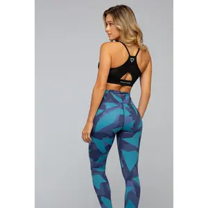 Bahama Blue Camo Elite Leggings