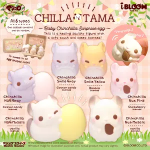 iBloom Squishy Chillatama Surprise Egg Blind Box Kawaii Soft Scented Slow Rising Stress Relief