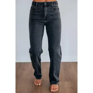 Ella Hidden Jeans - Vintage Black