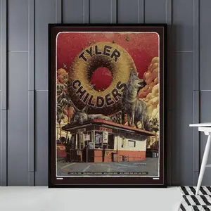 [Sale Off Up To 35%]Tyler Childers Tour Posters – Alpine Valley & Talking Stick Resort Concert Prints, No Frame (No Frame)