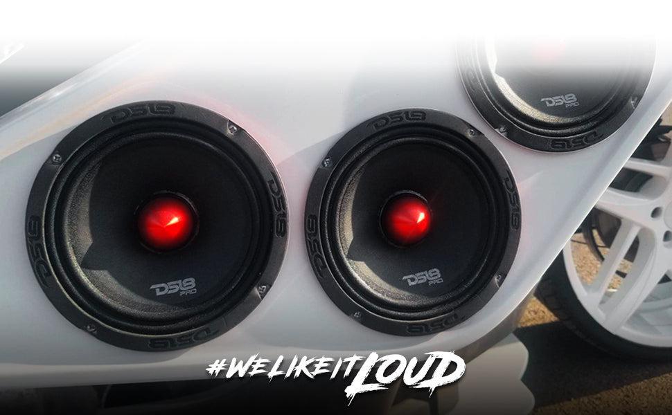 PRO-X 6.5" Mid-Range Bullet Loudspeaker 250 Watts Rms 4-Ohm PRO-X 6.5" Mid-Range Bullet Loudspeaker 250 Watts Rms 4-Ohm