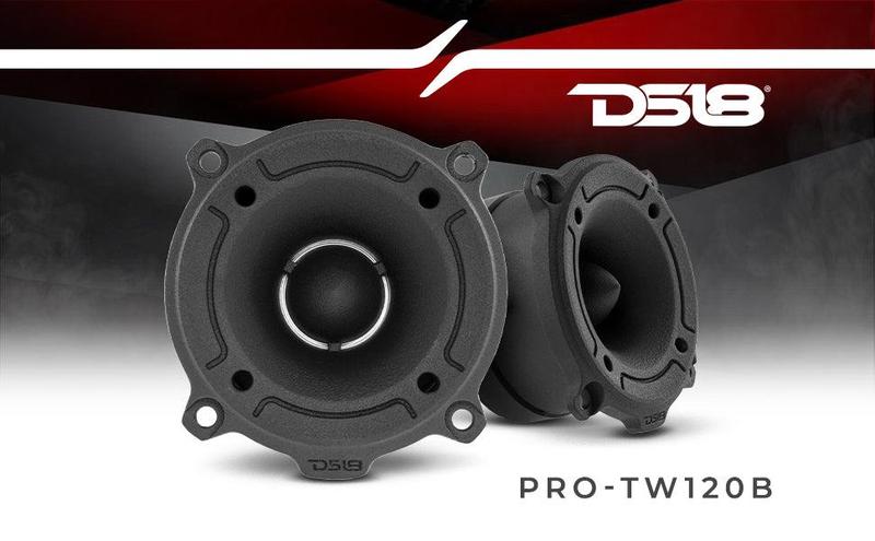 DS18 PRO-TW120 & PRO-TW120B – 3” PRO Aluminum Super Bullet Tweeter – 240 Watts with Built in Crossover (Pair) DS18 PRO-TW120 & PRO-TW120B – 3” PRO Aluminum Super Bullet Tweeter – 240 Watts with Built in Crossover (Pair)