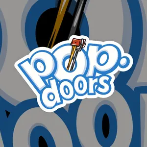 POP DOORS STICKER