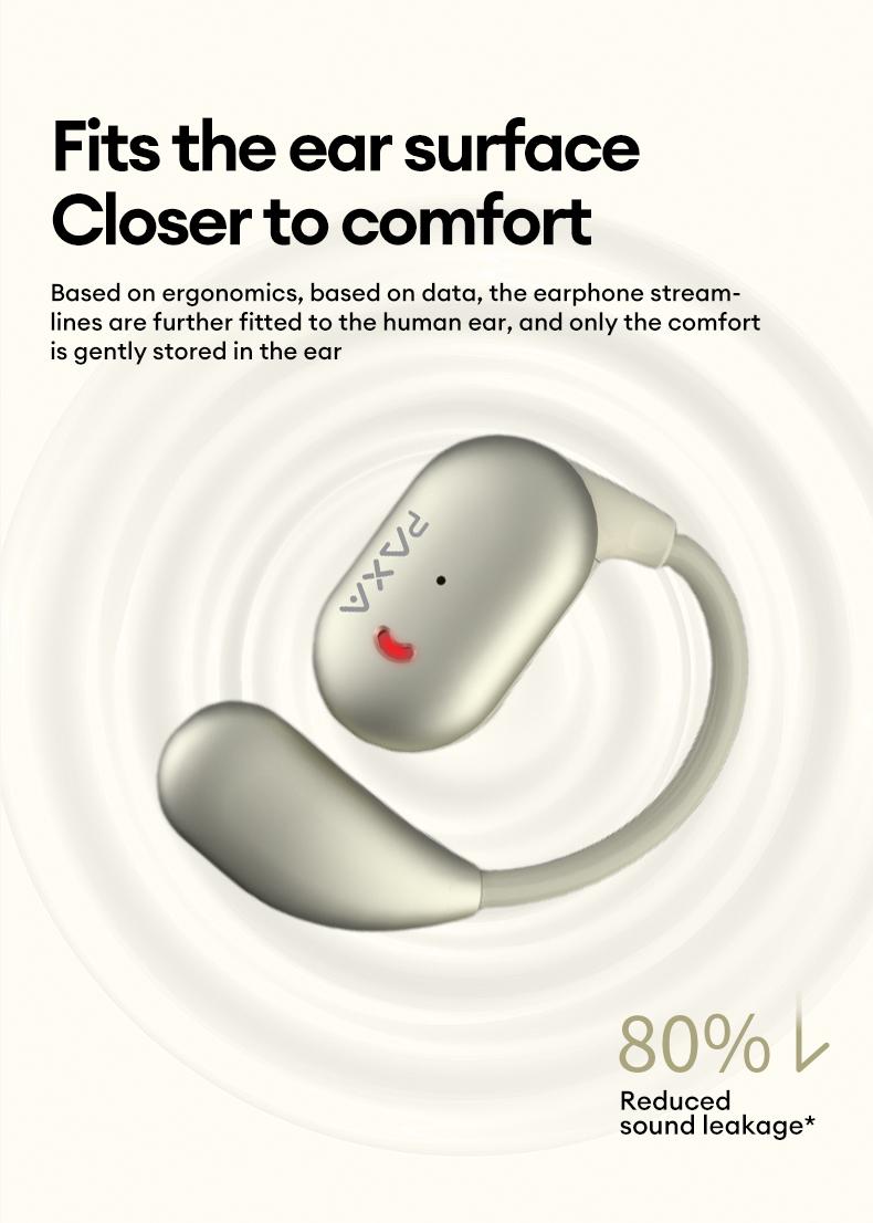 PAXA KC-10 Bible Prayer Wireless Headphones with Bluetooth 6.0 OWS, App-Based Prayer & Scripture Audio, Waterproof Sport Headset, Noise Reduction, Built-in Mic, Compatible with Android & iOS