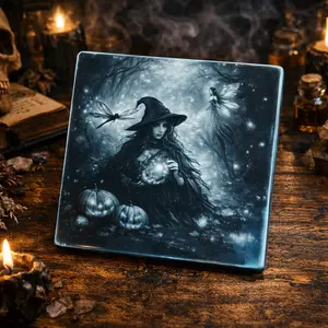 Enchanted Forest Witch Coaster