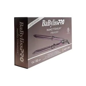 BaBylissPRO Nano Titanium Prima3000 1¼" Flat Iron – Limited Edition Midnight Purple BNTP3000TUC