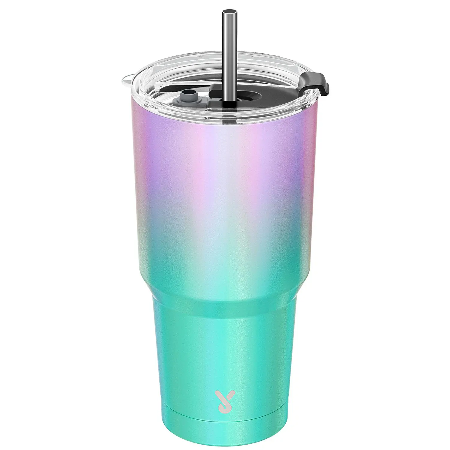 Meoky 30oz Vacuum Insulated Stainless Steel Cooler Flask, Portable for 12-16oz Universal Can Heights, 12 Hours Cold Retention, Ideal for Camping, Travel #TikTokShopSummerSale
