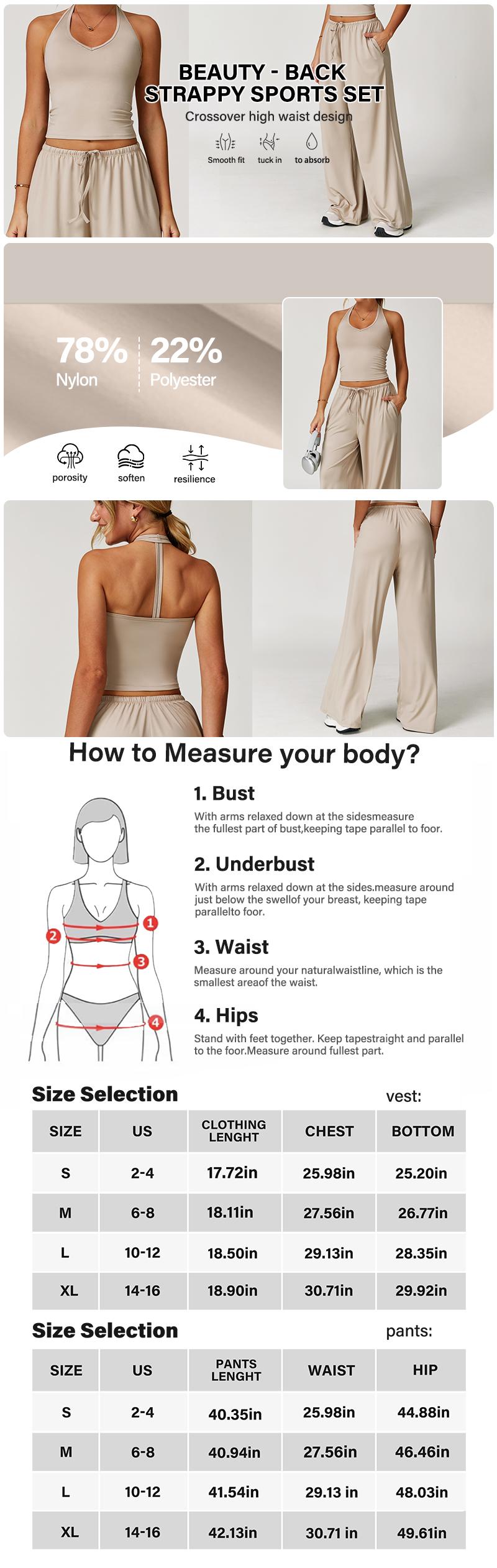 Women's 2-Piece Fitted Basic Polyester-Silk Sweatsuit Set, Adjustable Lady’s V-Neck Top & Wide Leg Pants, Breathable Everyday Summer Wear, NVWA Mother’s Day Gift for Holiday Travel & Gym Yoga Women's 2-Piece Fitted Basic Polyester-Silk Sweatsuit Set, Adjustable Lady’s V-Neck Top & Wide Leg Pants, Breathable Everyday Summer Wear, NVWA Mother’s Day Gift for Holiday Travel & Gym Yoga