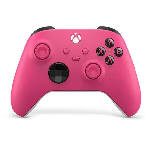 Xbox Wireless Gaming Controller - Microsoft Deep Pink with Custom Grip, USB-C/USB Port Compatibility for Xbox Series X Console Accessories, Works with Headset & Other Devices (None Additional Adapters Needed)
