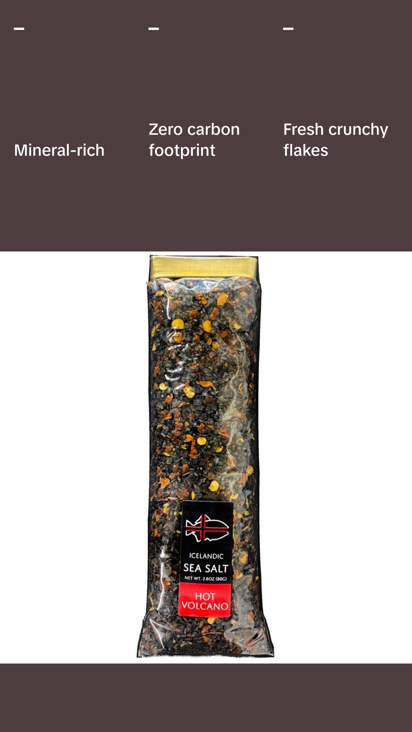 Hot Volcano - Icelandic Sea Salt - TikTok Shop