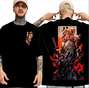 Youth and Adult Rengoku Ver 5 Character Shirt, Demon Slayer Tee, Anime japan, Graphic Tees, Unisex Menswear Womenswear, Gift for Fan