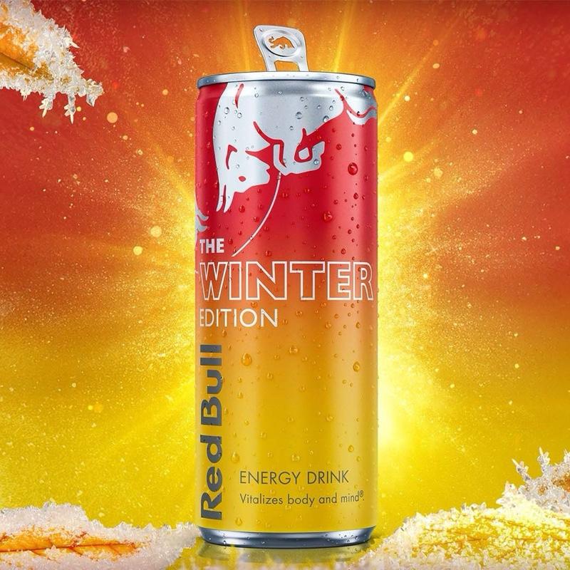 Red Bull Fuji Apple and Ginger Winter Edition Energy Drink (24 Cans) SEALED