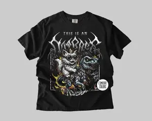 [Sale Up To 50%] Dungeon Crawler Deathmetal T-Shirt, Carl Book Character, Princess Donut, Mongo is Appalled, Unisex Tee, Graphic Tee, Funny Shirt