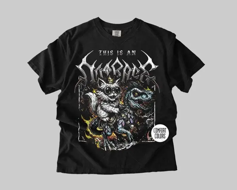 [Sale Up To 50%] Dungeon Crawler Deathmetal T-Shirt, Carl Book Character, Princess Donut, Mongo is Appalled, Unisex Tee, Graphic Tee, Funny Shirt