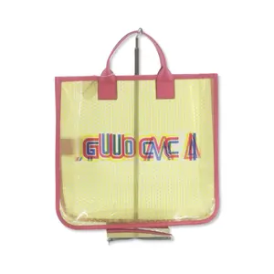 Pre-owned GUCCI Vinyl Tote Bags Clear Tote Bag G1140