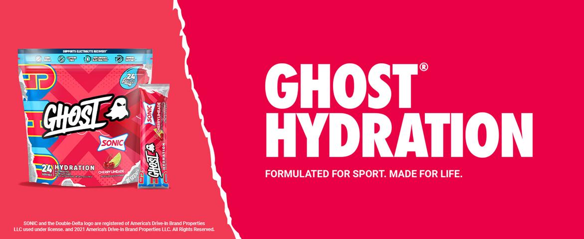 GHOST Hydration Packets Electrolyte Powder - Drink Mix Supplement with Magnesium, Potassium, Calcium, Vitamin C - Vegan, Free of Soy, Sugar & Gluten