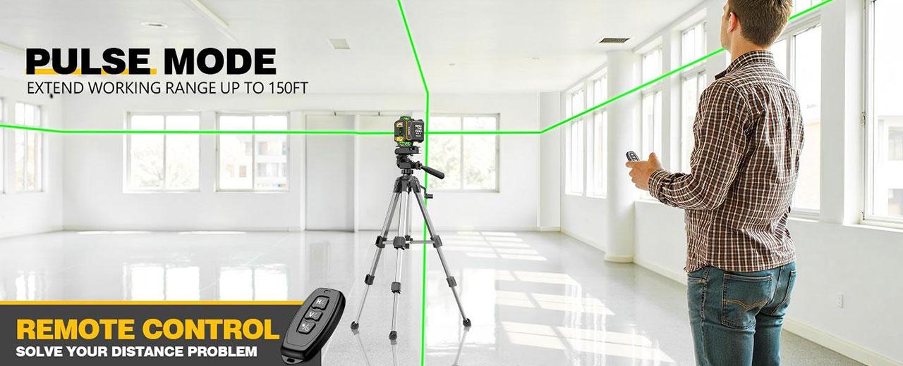 Laser Level 16 Line Self Leveling with Tripod, Alloyman 4D Lazer Level, 4x360° Line Laser for Construction Project Renovation, Floor Tile,   Laser Level Lines Tool, Holiday Gift Ideas for Christmas and New Year Celebrations