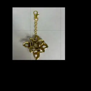 Gold Rose key chain/ request color at checkout add note