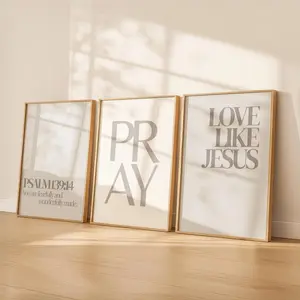 ( Select style ) Christian Wall Art Prints | Bible Verse Posters | Modern Scripture Prints | Faith home decor | Neutral wall art