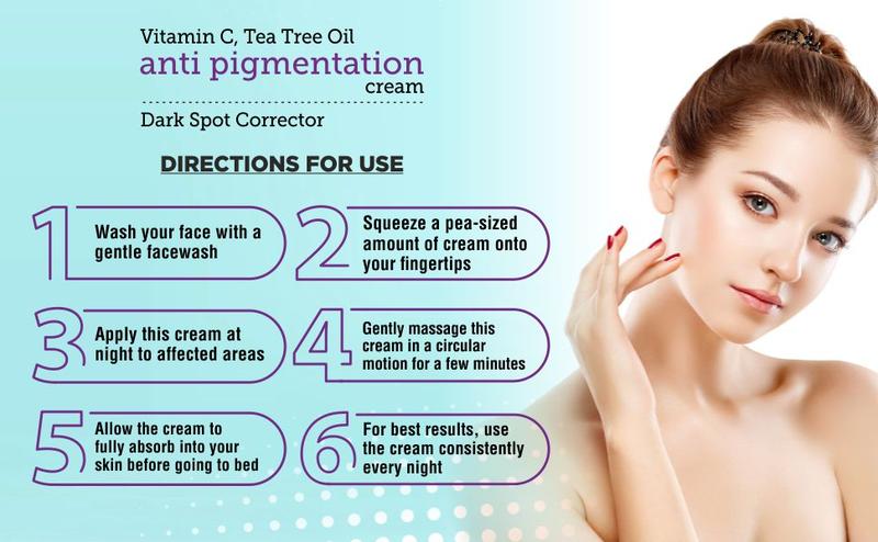 VENSIA Pigmentation Cream for Dark Circles Acne Wrinkles Puffiness Dark Spots 30ml with Tea Tree Oil & Vitamin C for Hydration Skin Repair VENSIA Pigmentation Cream for Dark Circles Acne Wrinkles Puffiness Dark Spots 30ml with Tea Tree Oil & Vitamin C for Hydration Skin Repair