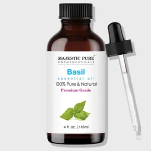 Basil Essential Oil | 100% Pure and Natural | 4 fl oz
